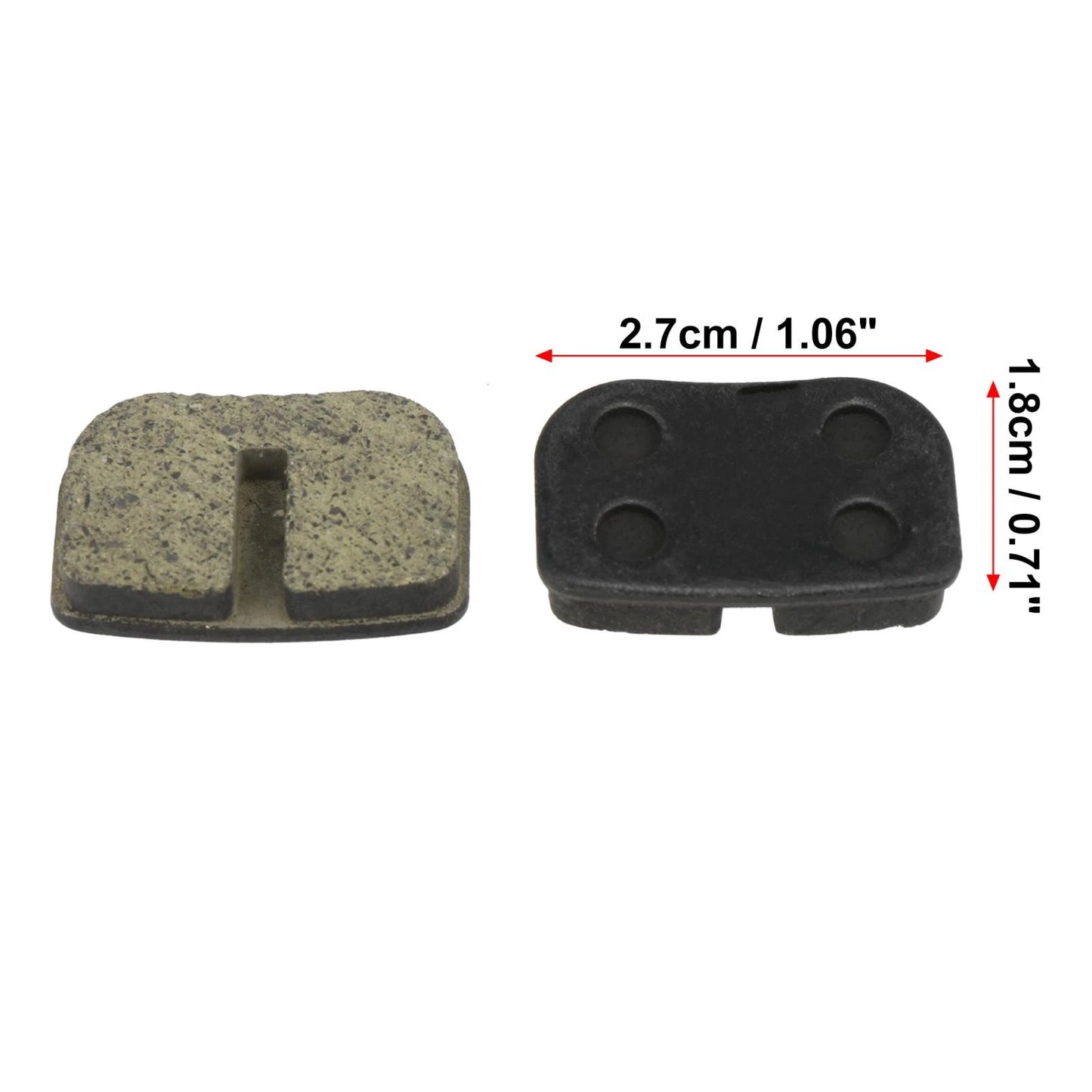 4pcs Disc Brake Caliper Pads for Motovox MBX10 MBX11 Mini Bike