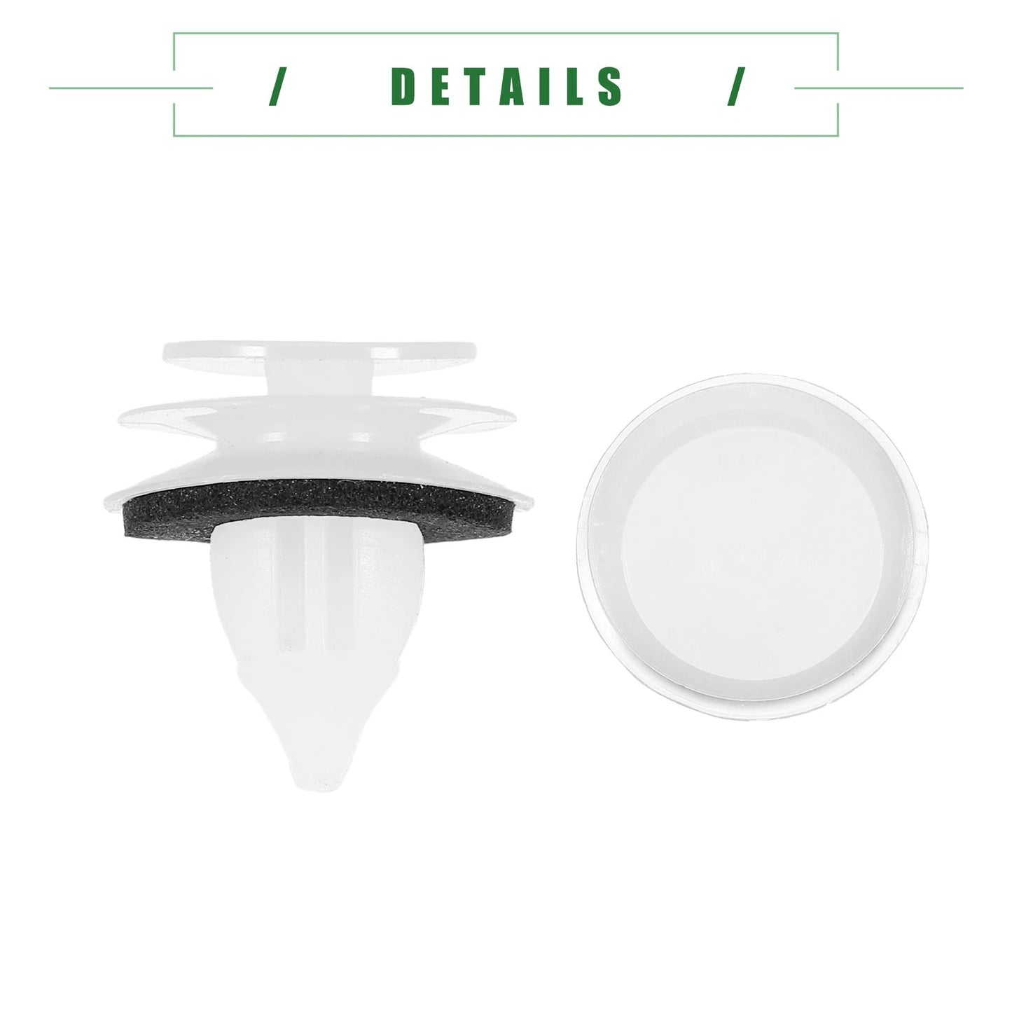 10 Pcs Door Trim Panel Clips for Mazda 3 (2004-2009)