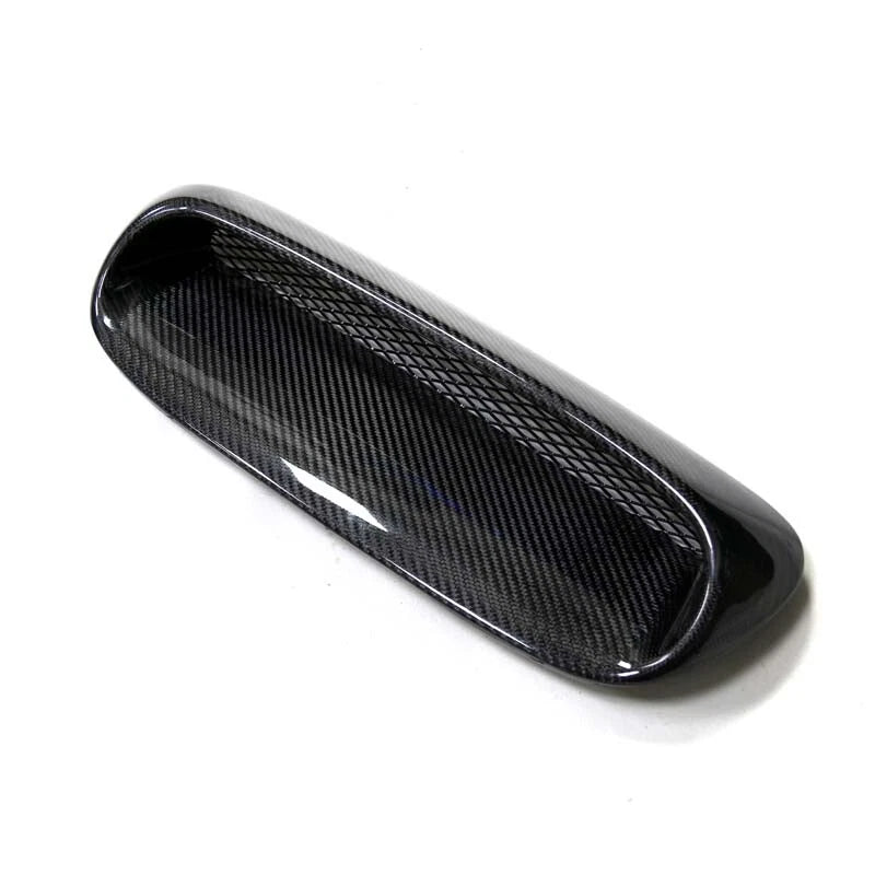 REAL Carbon Fiber Hood Scoop Vent Trim Ventilation Kit Fit for Mini Cooper S R53