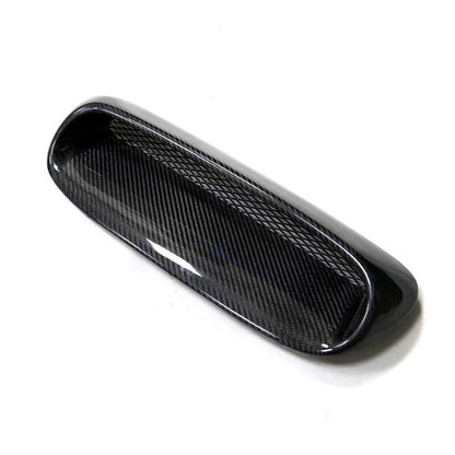 REAL Carbon Fiber Hood Scoop Vent Trim Ventilation Kit Fit for Mini Cooper S R53