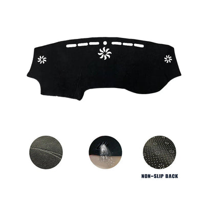 Non-Slip Dash Mat for Chrysler 300C (2012-2022) Black Dashboard Cover