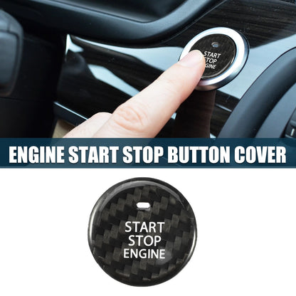 Black Engine Start Stop Button Cover for Mazda 3 (2014-2018)