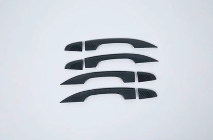 Carbon Fiber Outer Door Handle Cover Trim for Honda Accord 4DR Sedan (2018-2021)