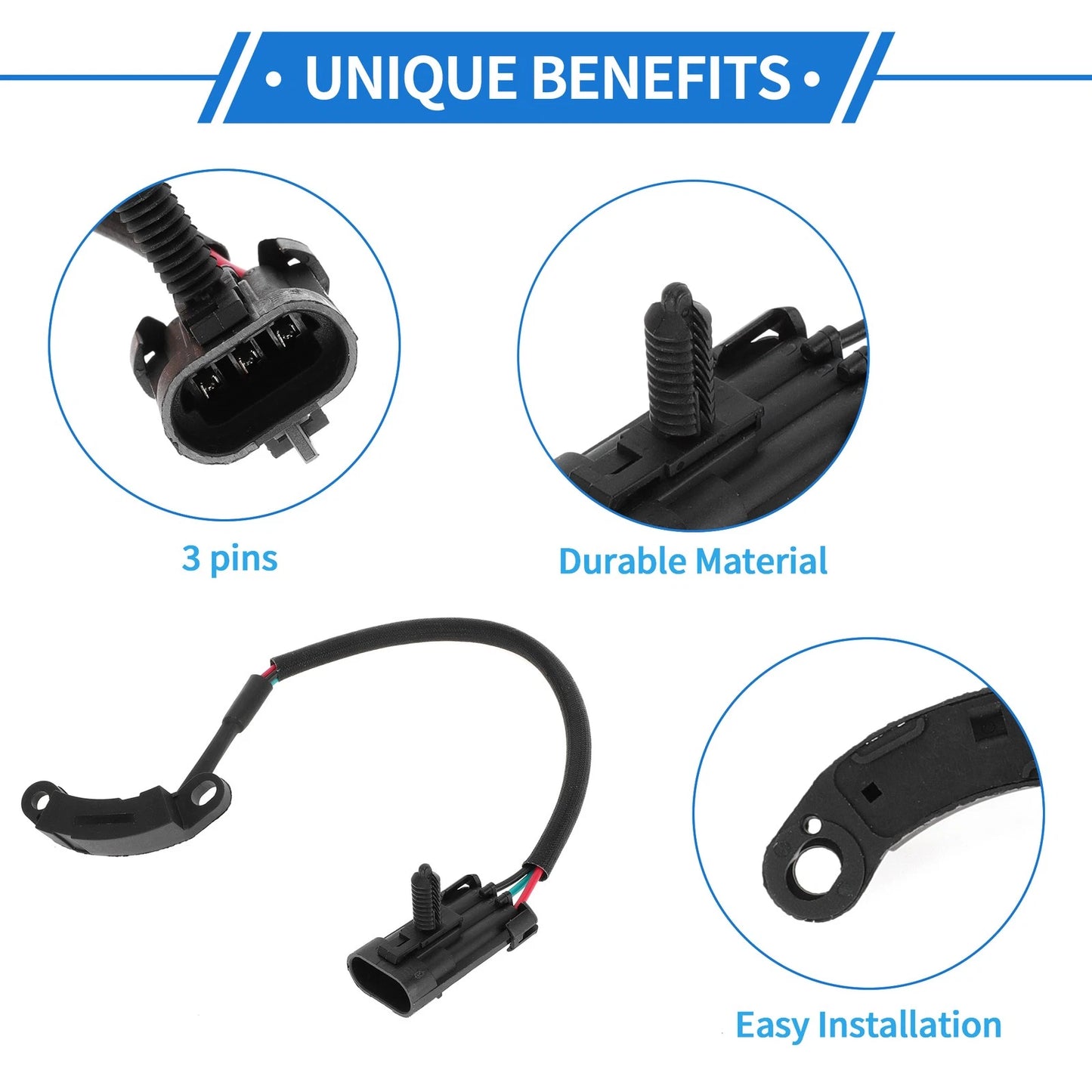 Crankshaft Position Sensor 3.1 for Chevrolet Malibu (1997-2003)