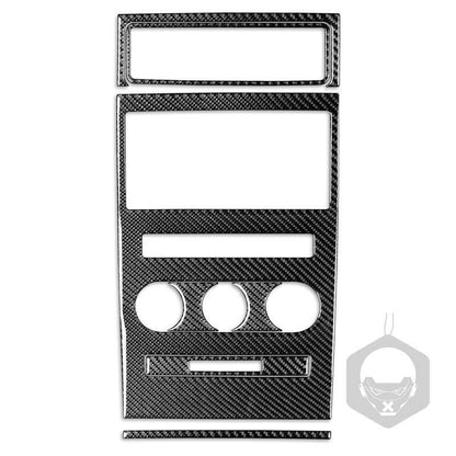 Real Carbon Fiber Console AC Panel Trim Kit for RAM 1500 2009-2012