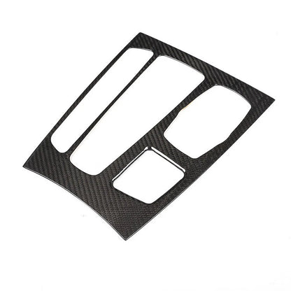 Real Carbon Fiber Center Console Gear Shift Panel Trim for BMW X5 F15 2014-2018