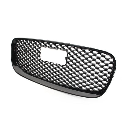 Front Bumper Air Intake Grille for Jaguar XF 2016-2019 Square Hole Black
