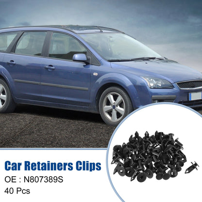 40 x Car Bumper Retainers Clips for Ford Escape (2001-2012)