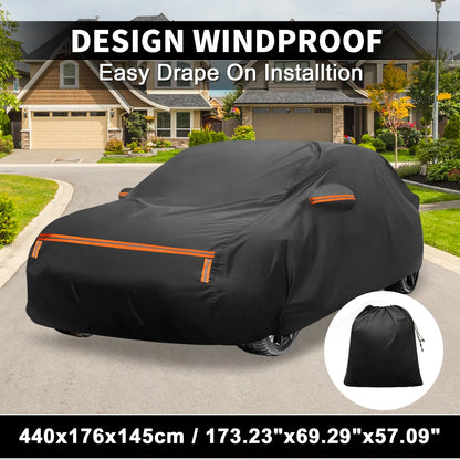 Waterproof Aluminum Film Cotton Car Cover for Nissan Kicks (2017-2023)