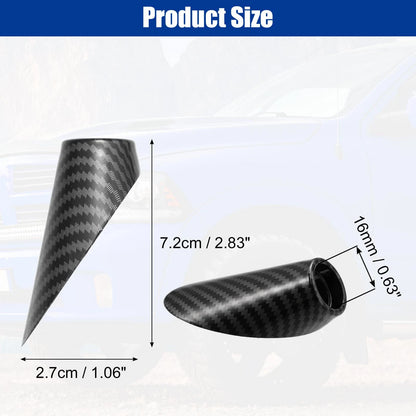 Carbon Fiber Black Antenna Base Cover for Dodge Ram