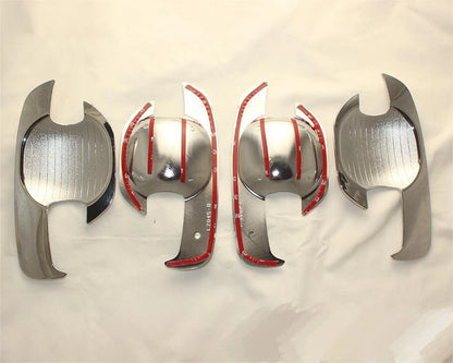 ABS Chrome Door Handle Bowl Cover Trim for Toyota Hilux Vigo (2005-2011) 4 x pcs