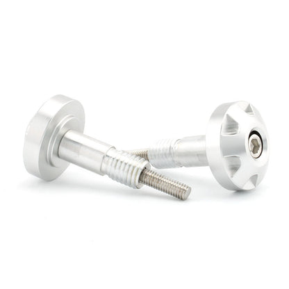 Chrome Aluminum Handlebar Grip Ends for BMW R18 (2020-2023)