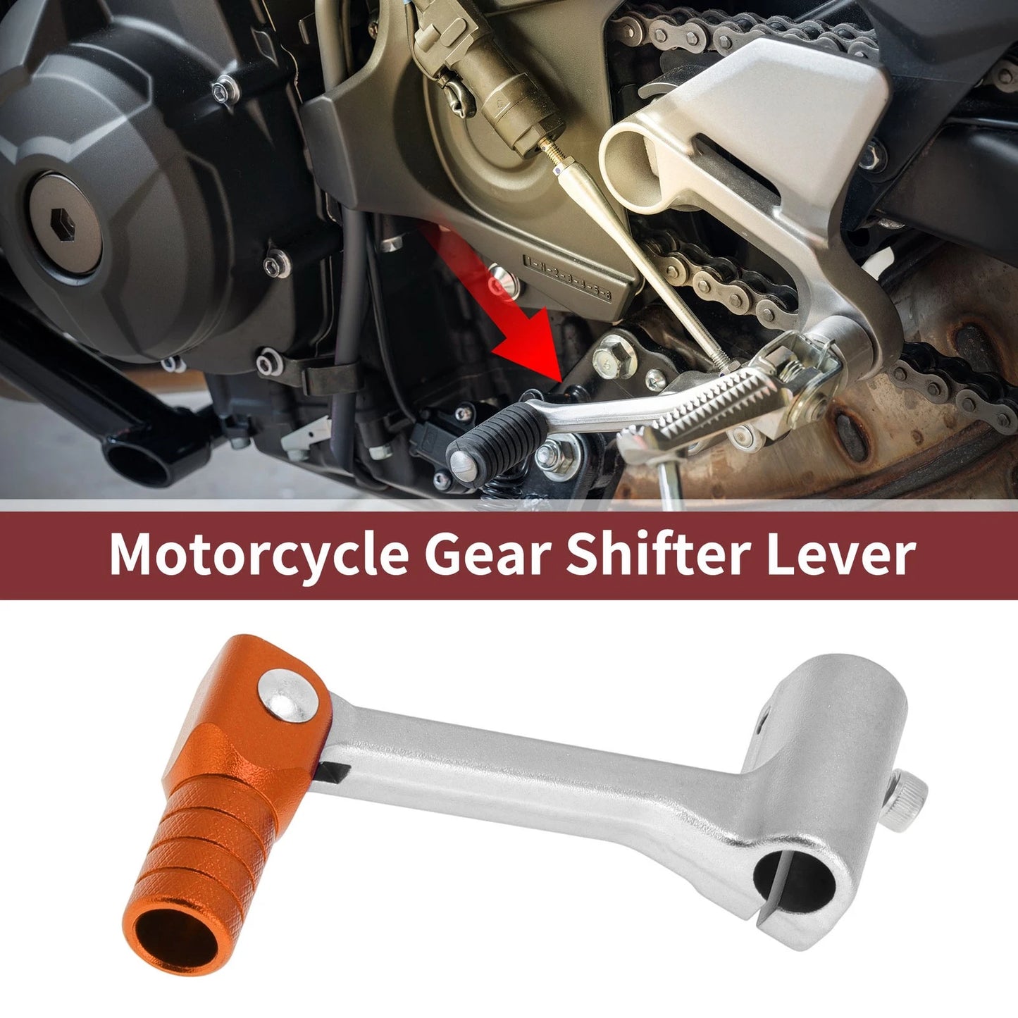 Folding Shifter Lever / Motorcycle Gear for Bosuer Cheetah