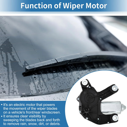 Rear Windscreen Wiper Motor for Mini Cooper R50 R56 Countryman (2001-2016)