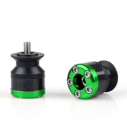 8mm CNC Carbon Fiber Stand Mount for Universal Motorcycle