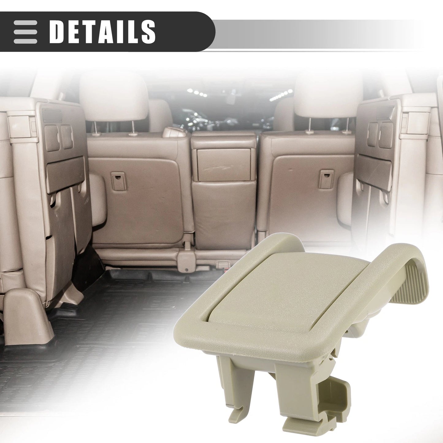 Rear Seat Lock Control Lever for Toyota 4Runner (2009-2019)
