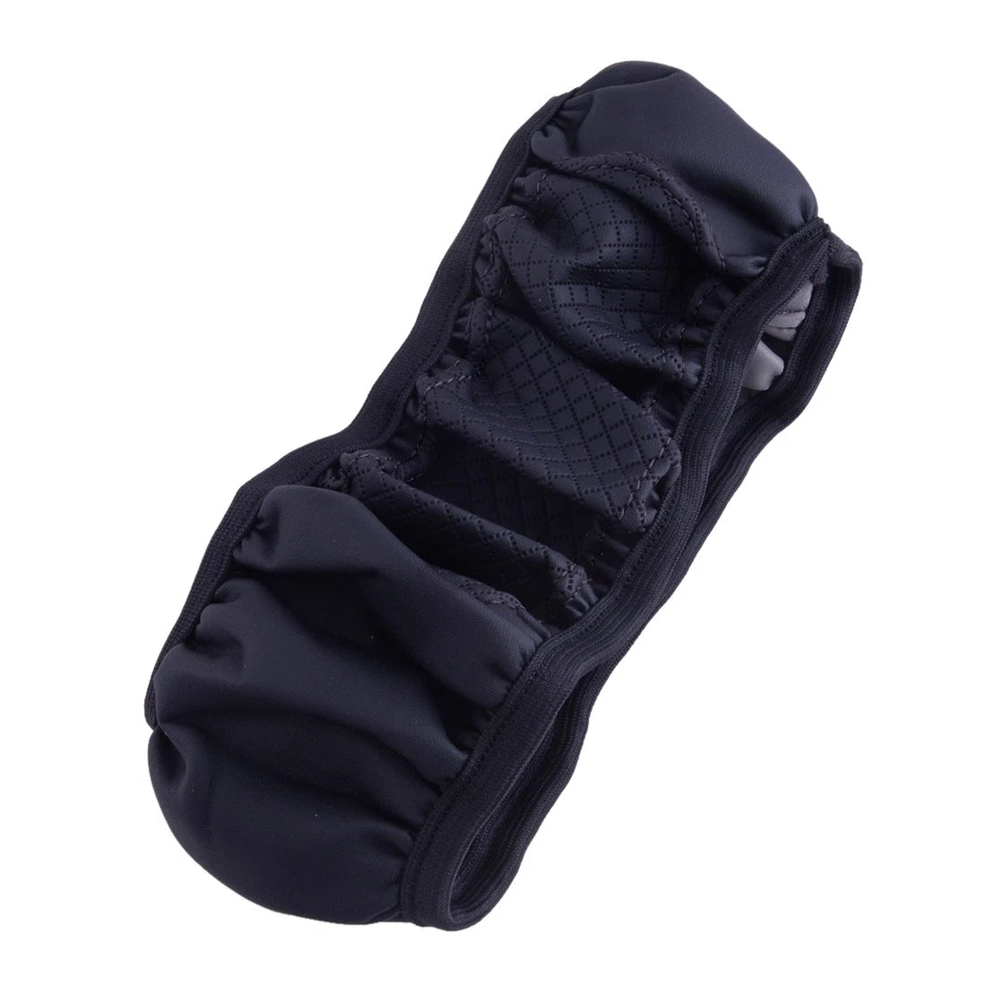 Black Leather Steering Wheel Cover for Car Accessories