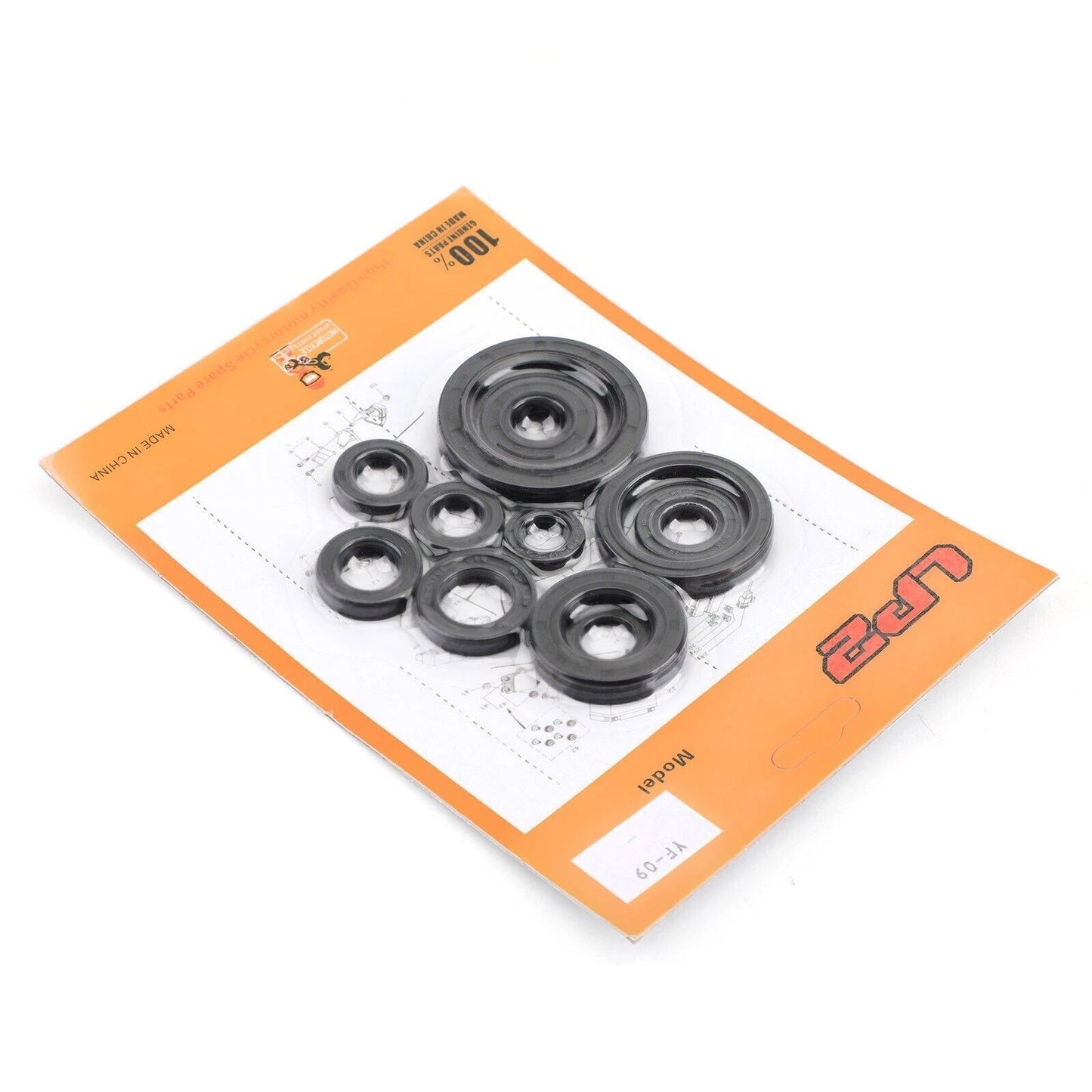 11pc Shaft Seal Set for Honda CR125R (2004-2007)