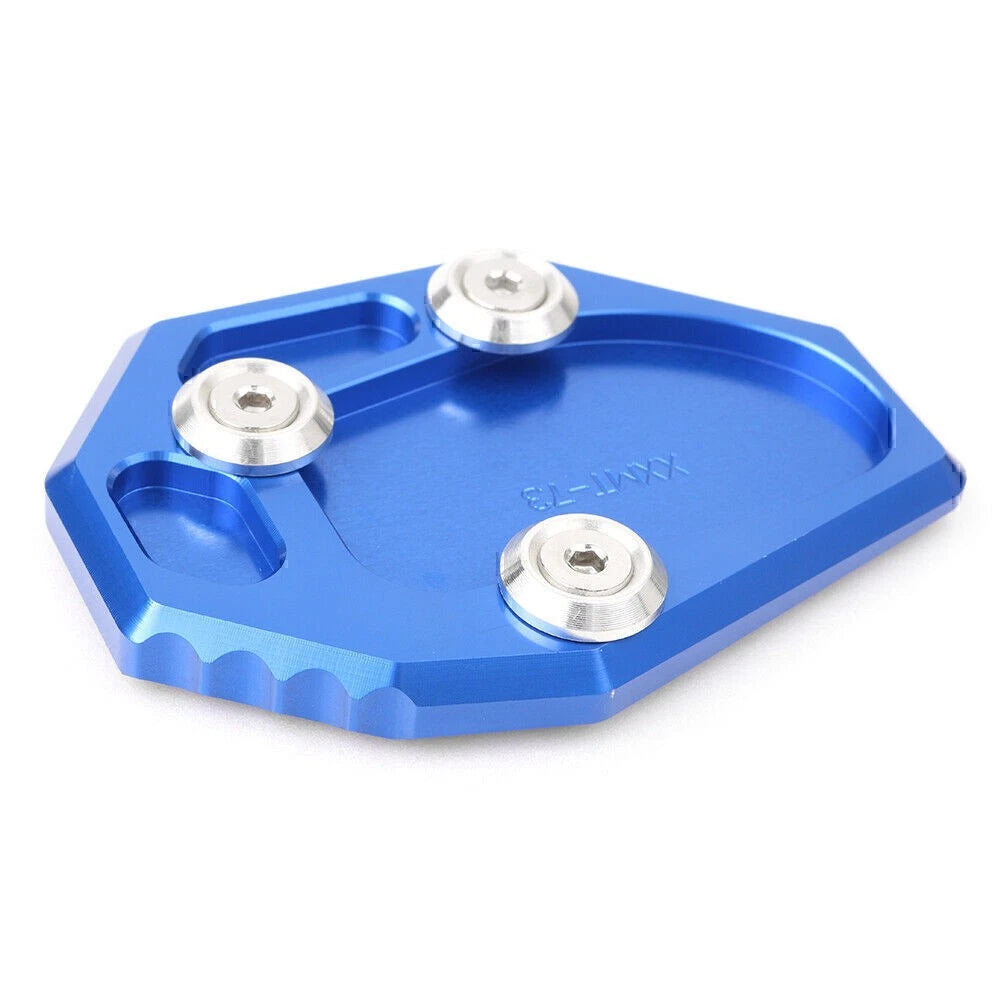 Sidestand Kickstand Extension Pad for Yamaha FZ6R (2009-2015) - Blue