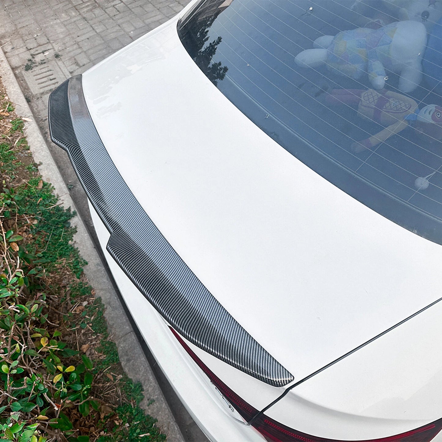 Rear Boot Spoiler Lip for Audi A4 S4 B9 (2017-2024)
