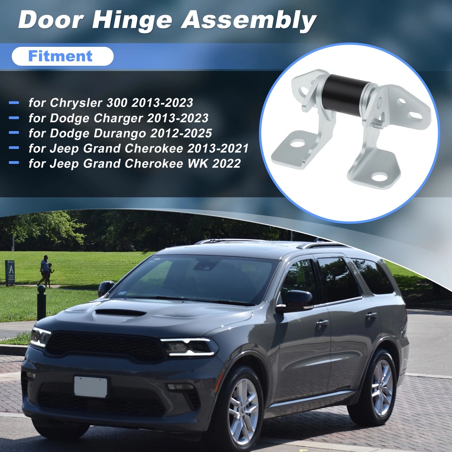 Front Left Lower Door Hinge for Dodge Charger Durango (2013-2023)