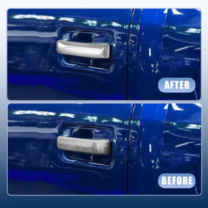 Top Half Mirror Cover Cap & Door Handle Cover for Ford F150 (2015-2023)