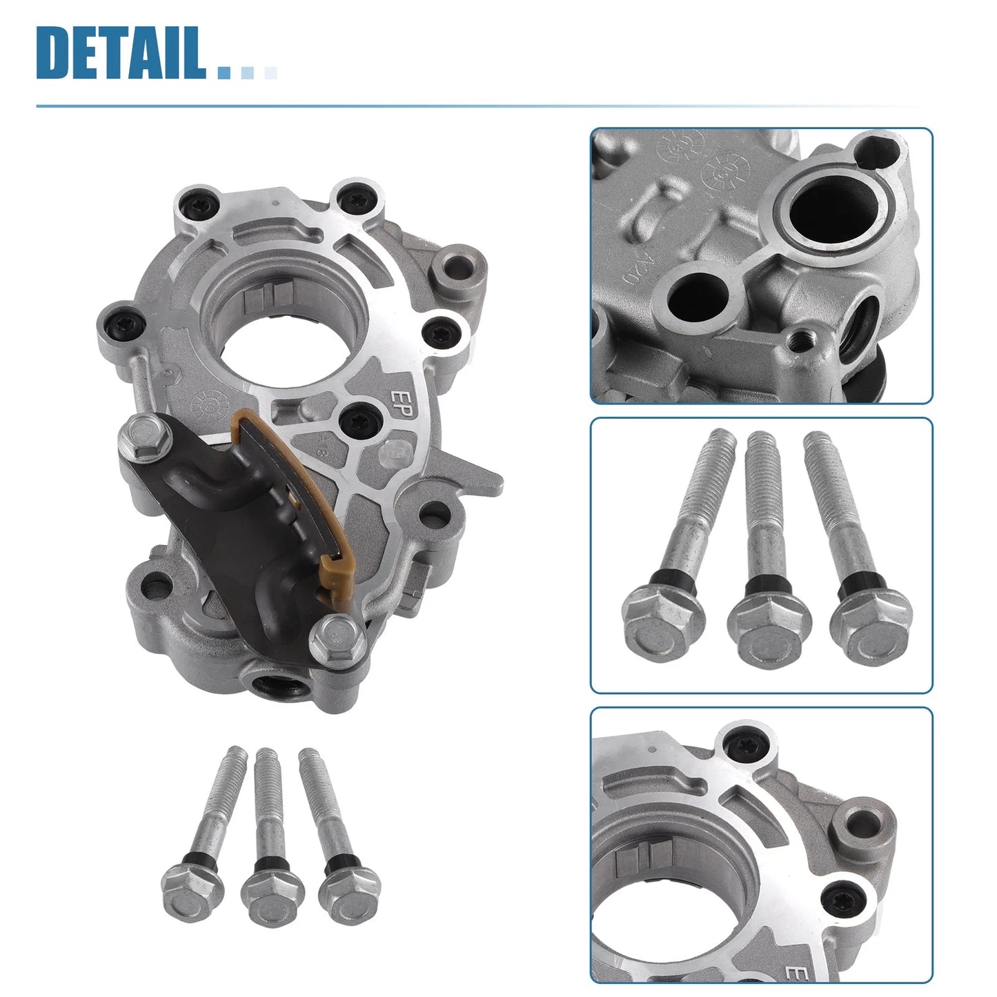 1 Set Car Engine Oil Pump Replacer for Chevy GMC Saturn