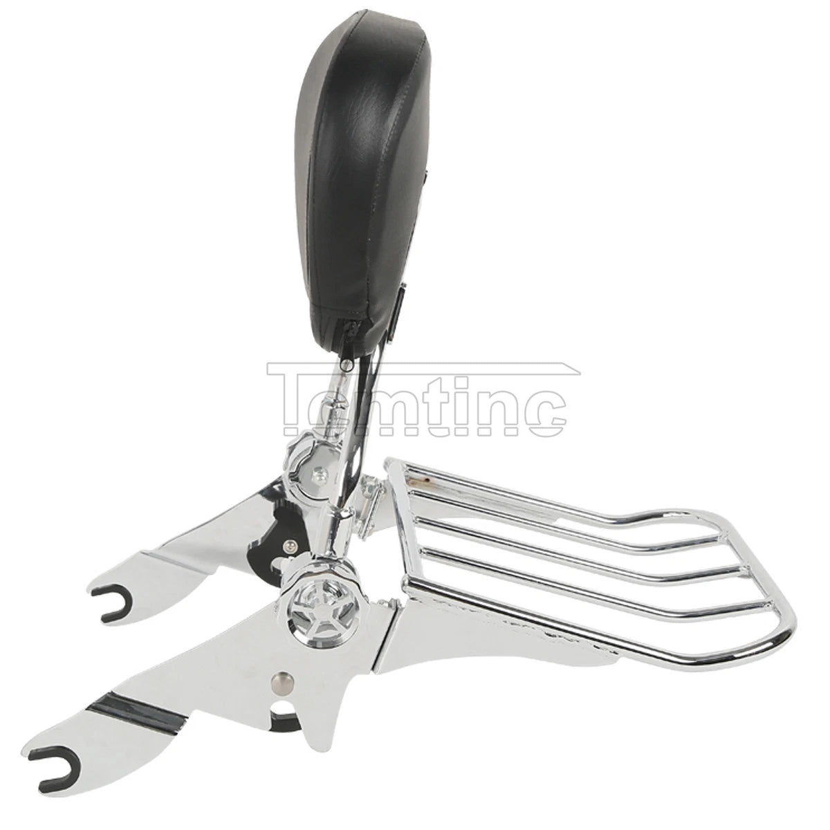 Backrest Sissy Bar Luggage Rack for Harley Touring Street Glide (2009-2025)