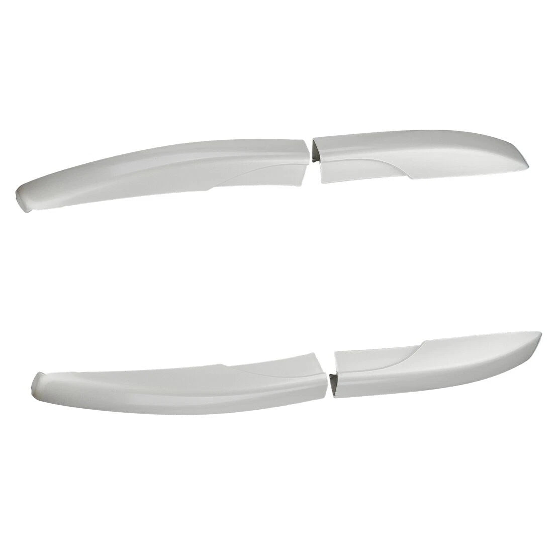 Silver Roof Rack End Cap for Mitsubishi ASX RVR Outlander Sport (2011–2020)