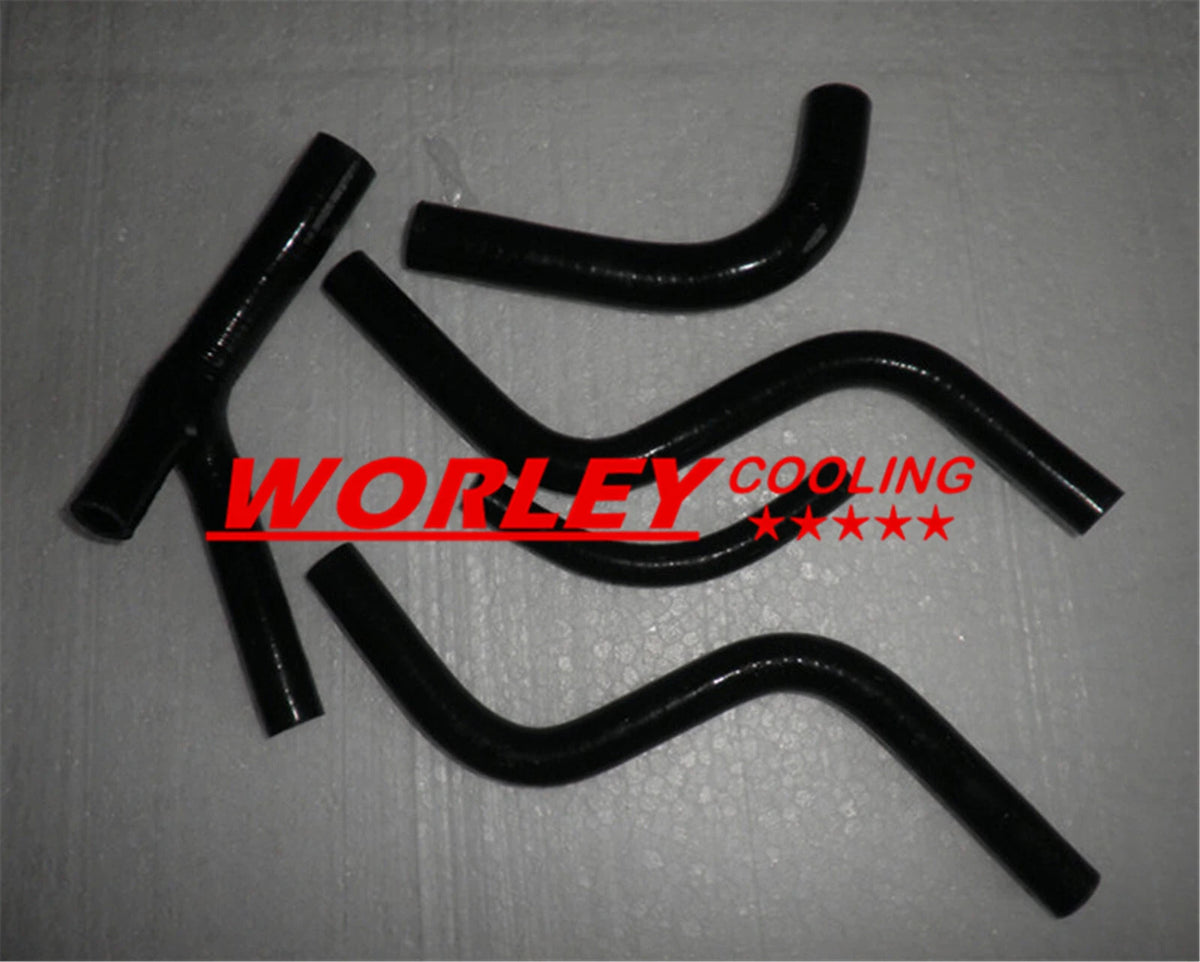 Black Silicone Radiator Hose Kit for Honda CR125R (1987-1988)