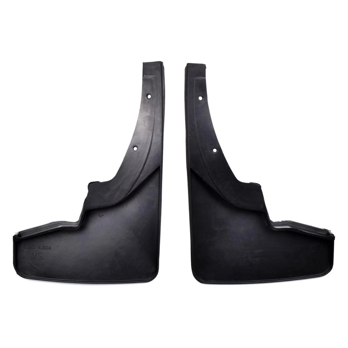 Splash Guard Rubber Mud Flaps Front LH+RH Fits Nissan Navara 2WD 2014-2017 D09