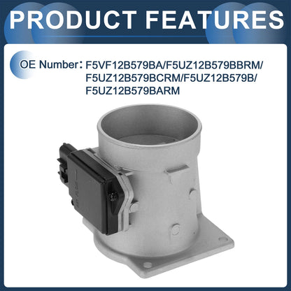 Mass Air Flow Sensor Assembly for Ford F-350 (2000-2007) - 1 x Plastic Metal