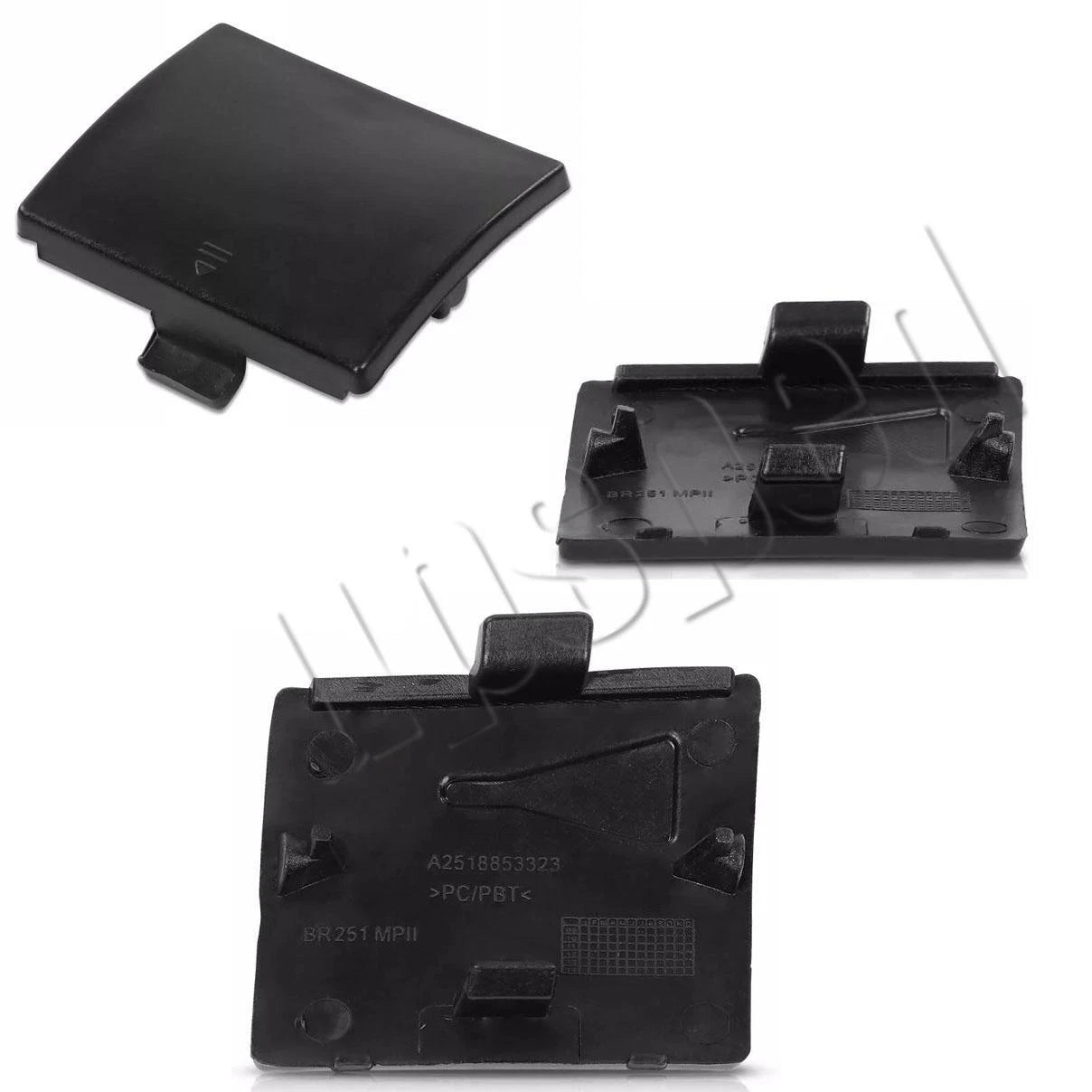 Rear Bumper Tow Hook Eye Cover Cap for Mercedes R-Class (2011–2014)