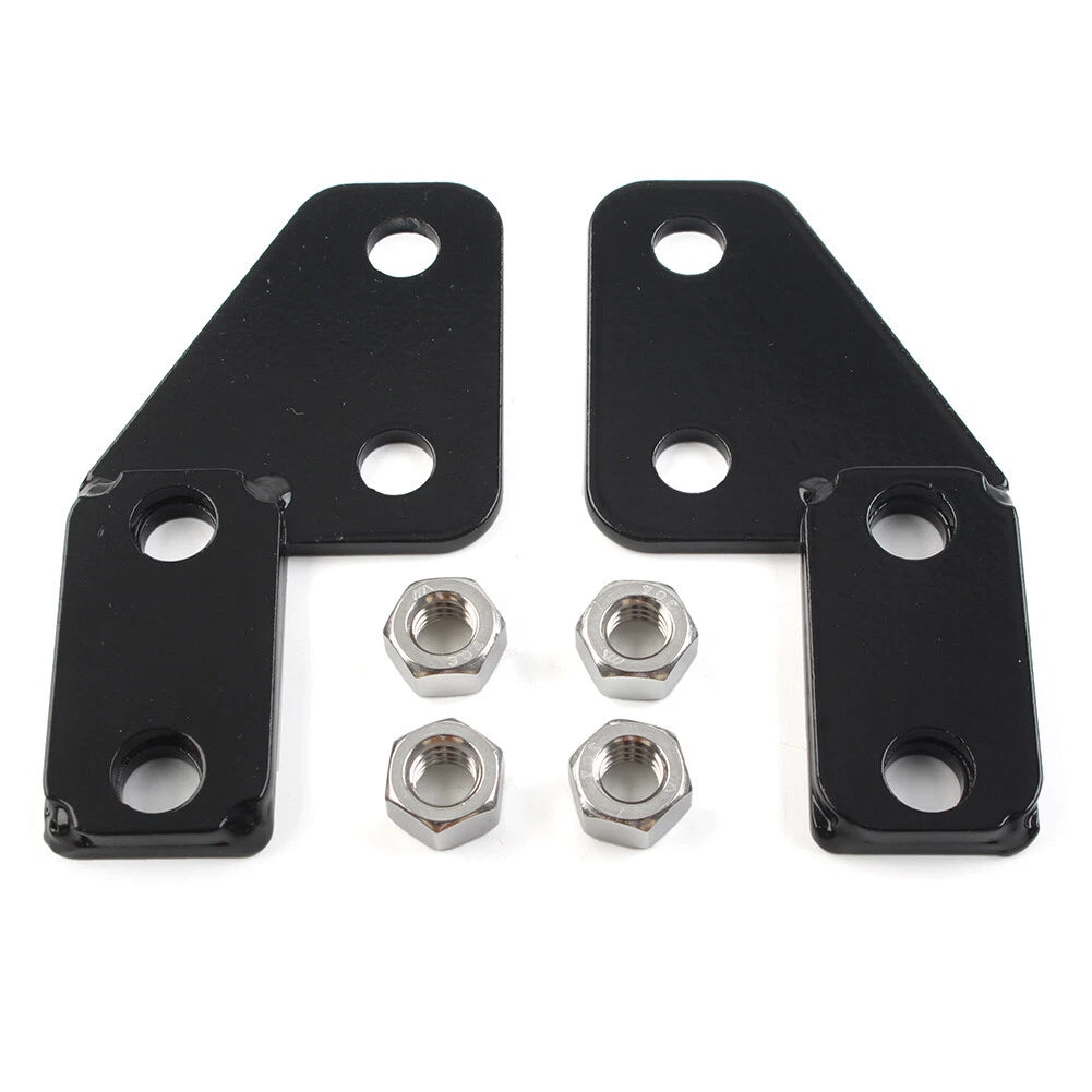 Black License Plate Bar Eliminator for Harley FLT FLHT (1997-2008)