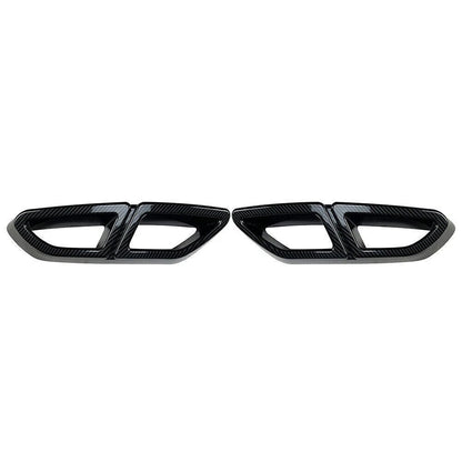 Carbon Fiber Rear Exhaust Muffler Tail Pipe Cover for VW Passat (16-19)
