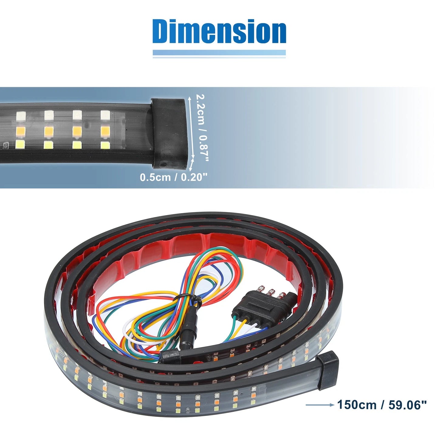 432-LED Truck Strip Tailgate Light Bar for Ford F150 (2015-2023)