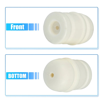 2 x Car Front Spring Jounce Bumpers for Jeep Wrangler JK (2007-2018) White