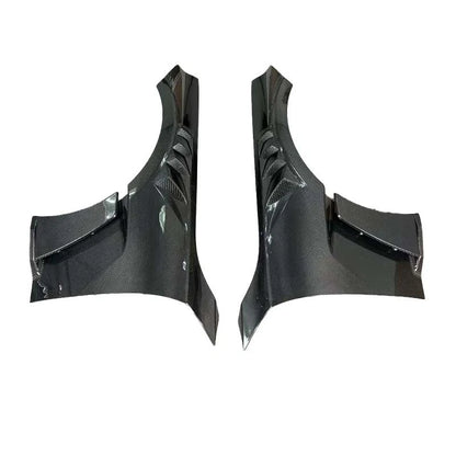 Real Carbon Fiber Front Vented Fenders Wings Cover for BMW M2 G87 2023-2024
