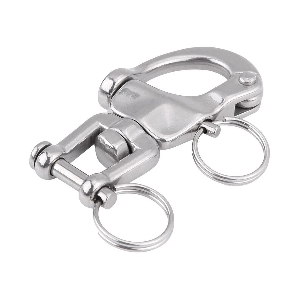 Silver Snap Shackle / 1 x / Spinnaker Halyard