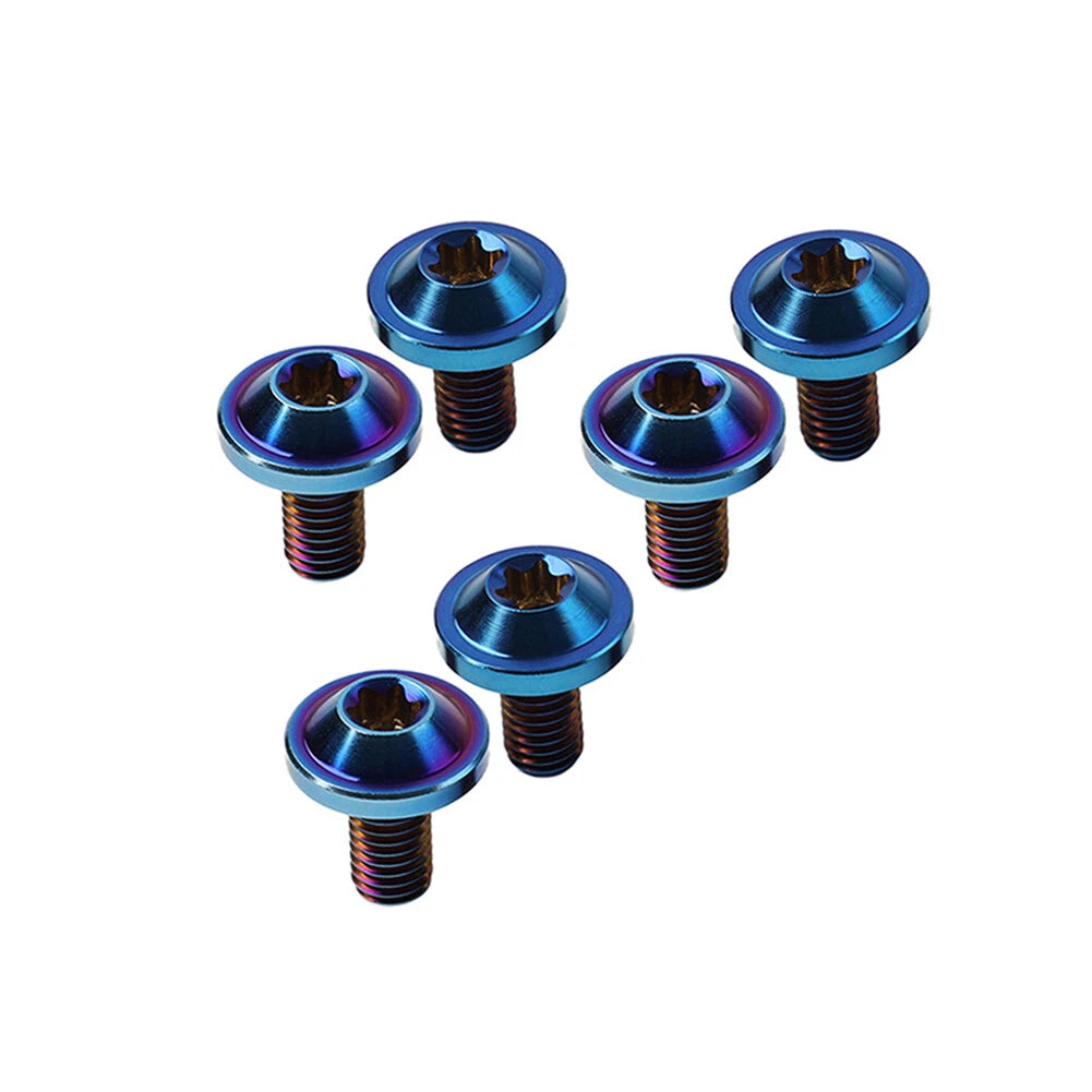 6 x Alloy Bolts Truss Torx Head Screws M6x25mm for Bike Motorcycle