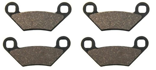 2 x Front/Rear Semi-Metallic Brake Pads for Polaris Scrambler 1000 (2014–2019)