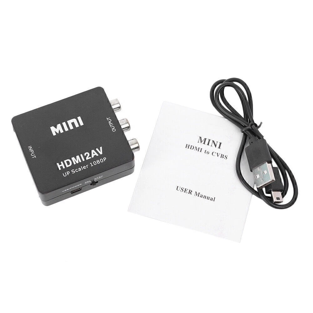 1080P Mini MI TV Audio Video RCA AV Converter Adapter for MI TV (No Year)