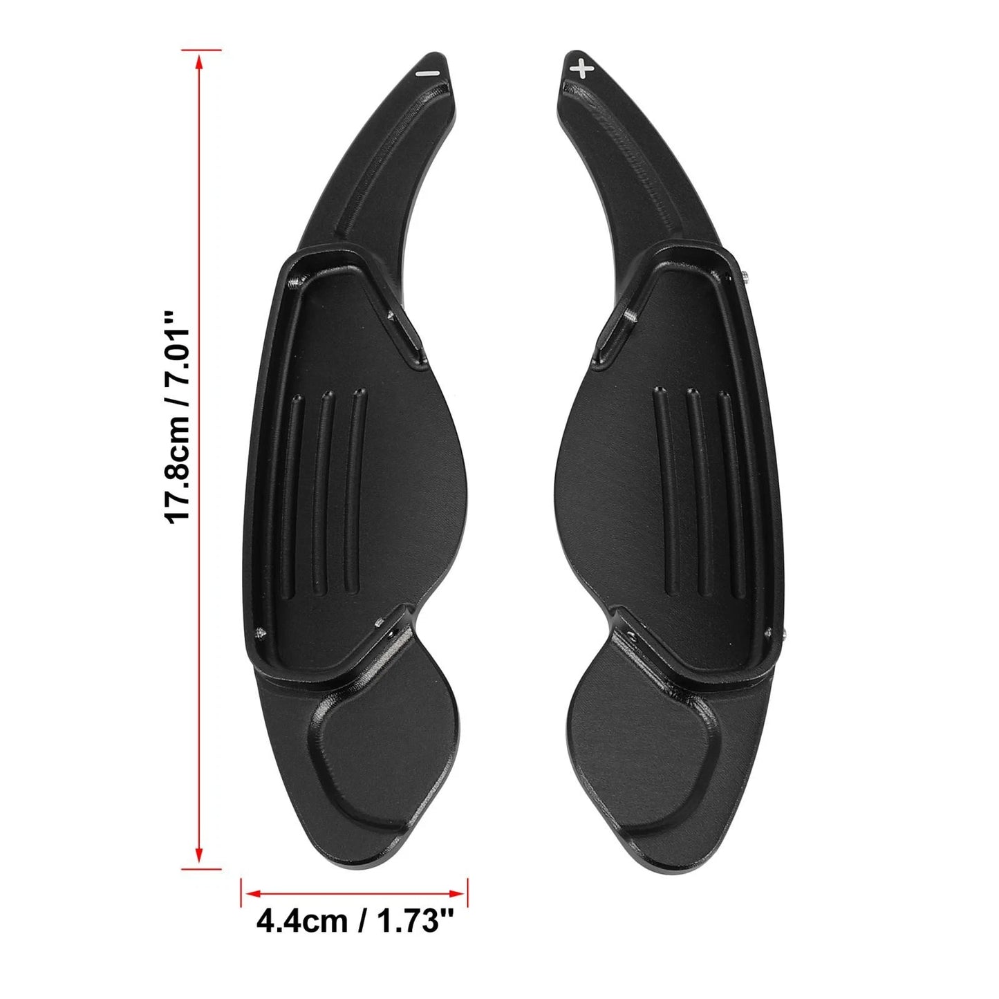 Black Steering Wheel Shift Paddle Shifter for Land Rover Evoque (2012-2018)