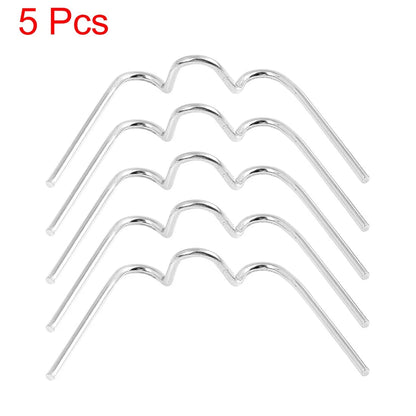5 x Universal Motorcycle Fastener Spring Clip for Round Headlight