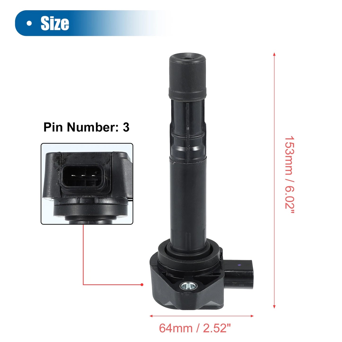 Ignition Coil for Honda Civic Acura EL (2001-2005)