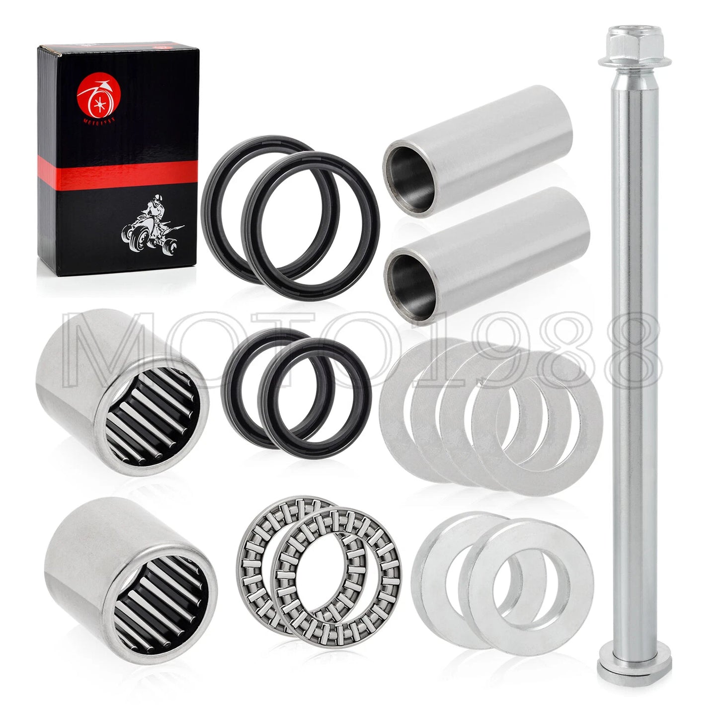 Swing Arm Pivot Shaft Bolt Bearing Seal Kit for Honda CRF250R/CRF250X 04-09