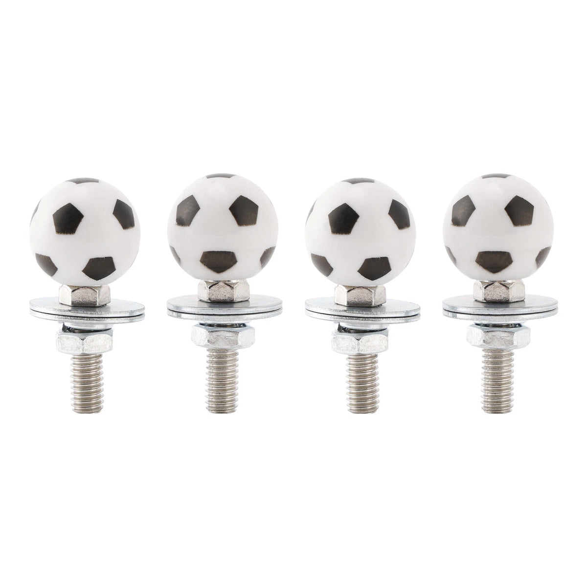 4PCS Custom License Plate Screws for Motorcycle, Bike, Trike