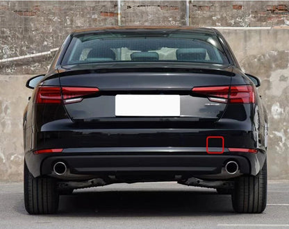 Rear Bumper Tow Hook Hole Eye Cover Cap for Audi A4 B9 (2017–2019)