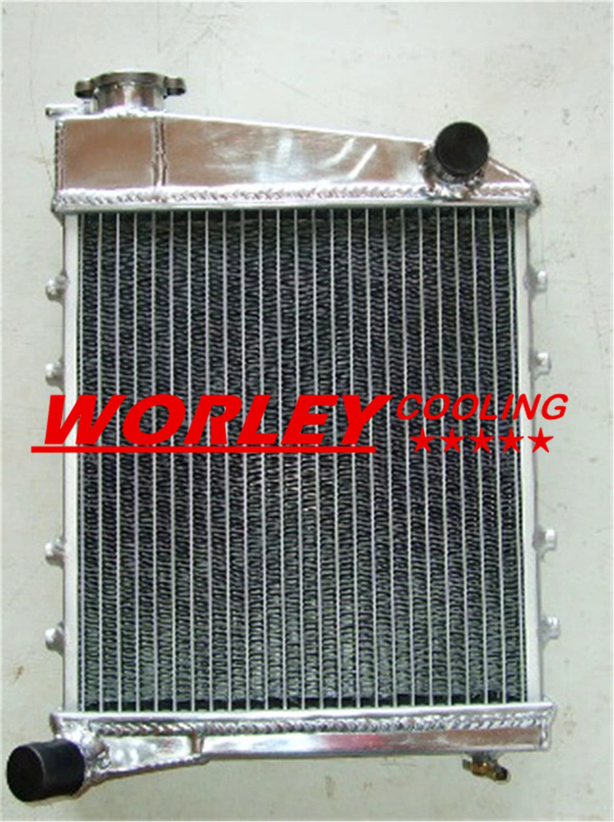 Aluminum Radiator & Hose for Austin/Rover Mini 850/1000/1100 (1959-1990)