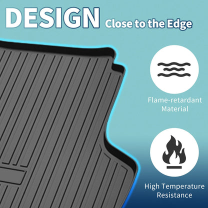 Cargo Liner Rear Trunk Mat for KIA K5, Hyundai Sonata (2020-2024, 2021-2024)